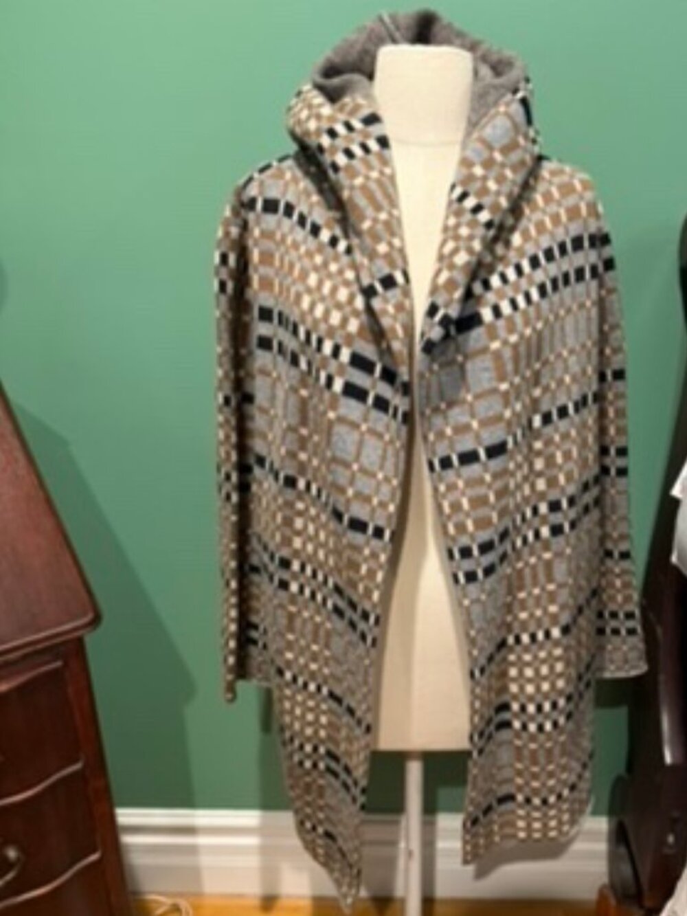 Like New Wool Hooded Cardigan from Anthropologie Sz L
